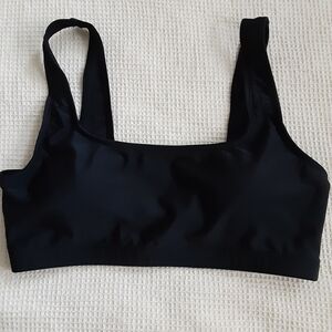 Black swim top, M